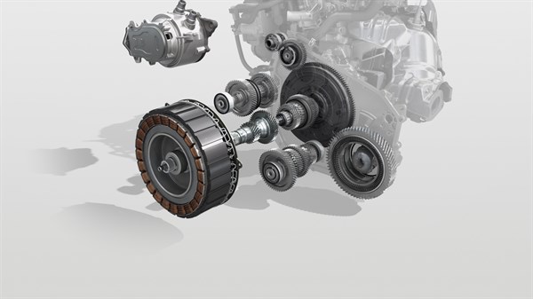 full hybrid E-Tech - moteur électrique principal - Renault