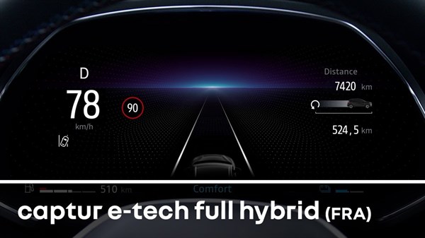 Video Captur full hybrid E-Tech