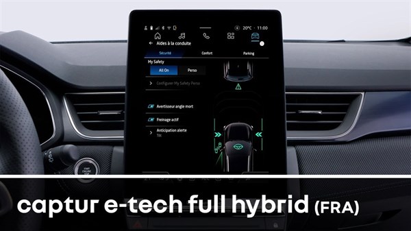 Video Captur full hybrid E-Tech