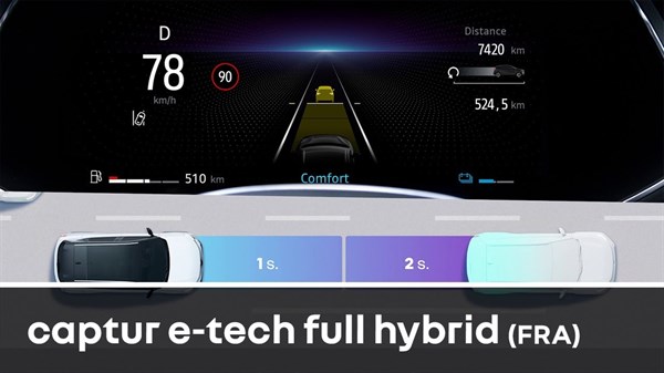 Video Captur full hybrid E-Tech