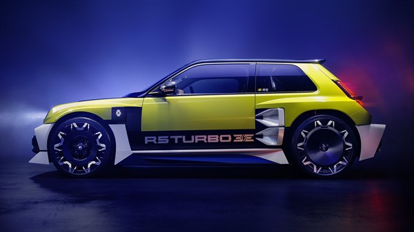 silhouette iconique et ultra-sportive  - Renault 5 Turbo 3E