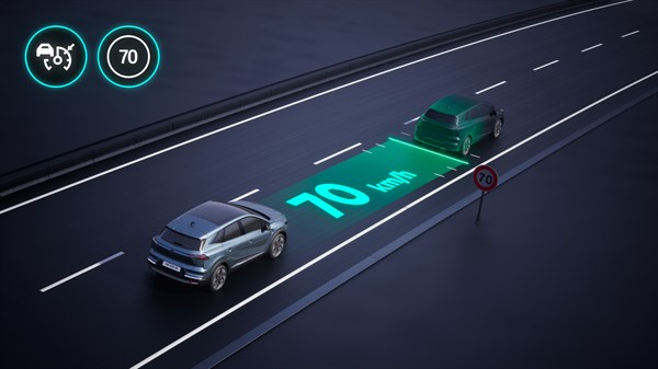 Renault Symbioz full hybrid E-Tech - régulateur de vitesse adaptatif intelligent