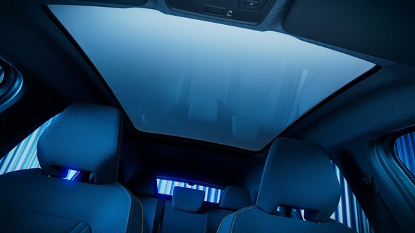 solarbay® 4 configurations d'opacité - Renault Symbioz full hybrid E-Tech