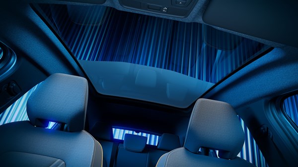 solarbay® 4 configurations d'opacité - Renault Symbioz full hybrid E-Tech