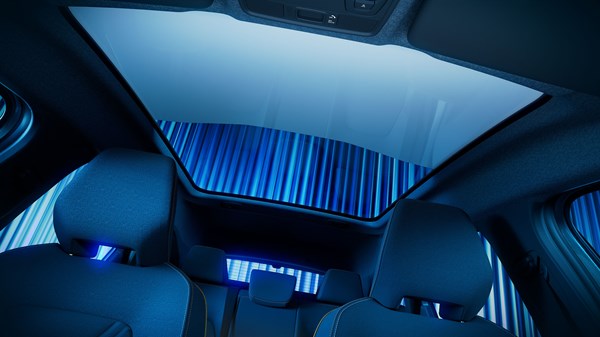 solarbay® 4 configurations d'opacité - Renault Symbioz full hybrid E-Tech