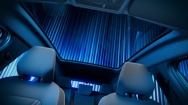 solarbay® 4 configurations d'opacité - Renault Symbioz full hybrid E-Tech