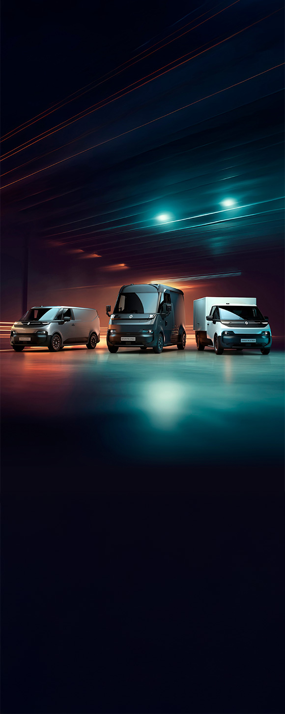 Renault - bienvenue aux nouveaux véhicules utilitaires