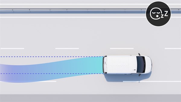 Renault Trafic Passenger - fatigue detection alert