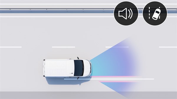 Renault Trafic Passenger - lane departure warning