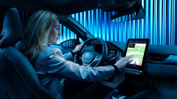 navigation en temps réel - Renault Symbioz full hybrid E-Tech