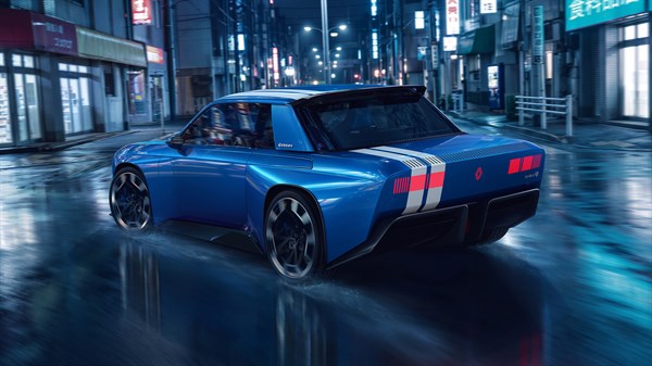 Renault 8 Gordini Concept- roues 19’’ à l’avant et 20’’ à l’arrière