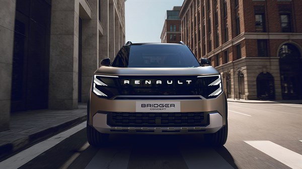 signature lumineuse avant - Renault Bridger Concept